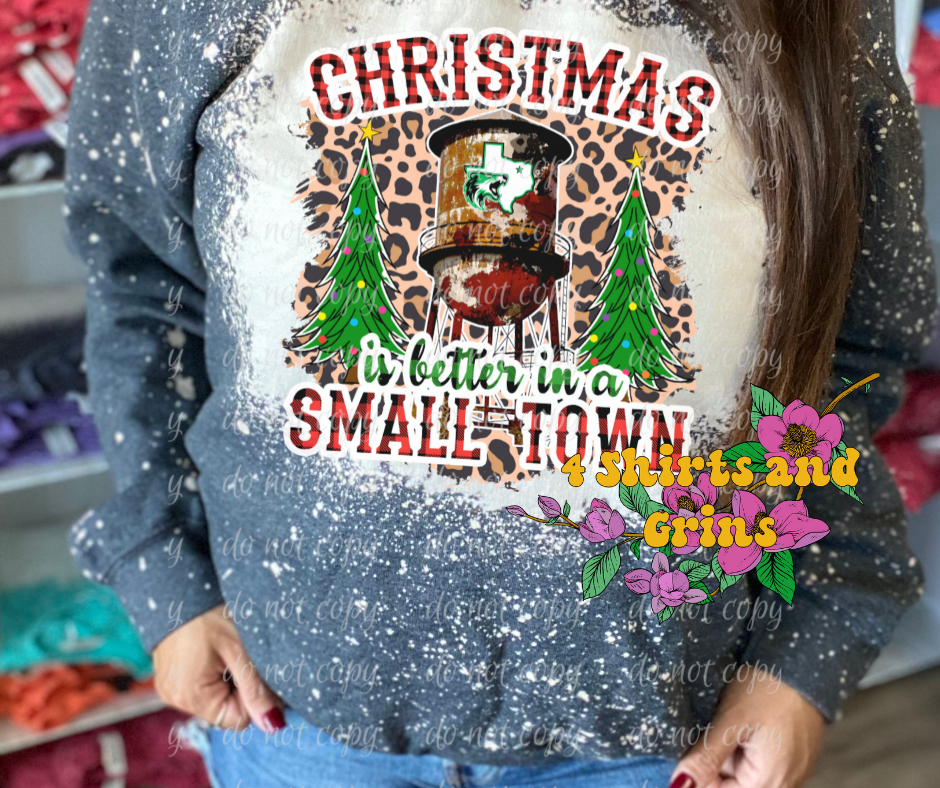 Christmas is Better In a Small Town Sweatshirt - Caddo Mills