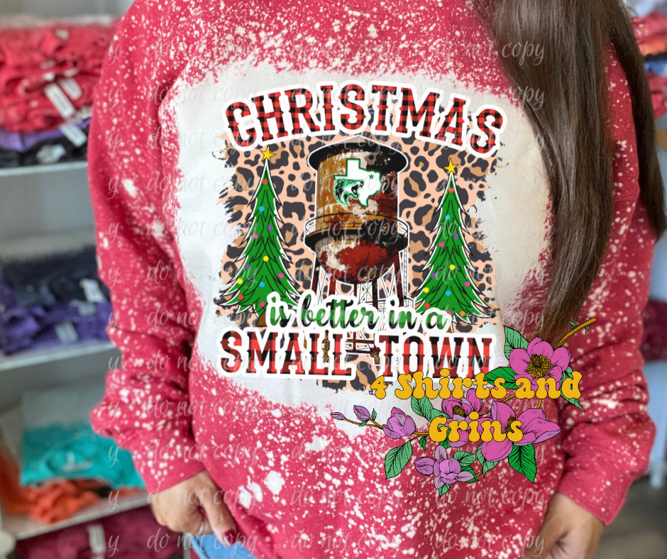 Christmas is Better In a Small Town Sweatshirt - Caddo Mills