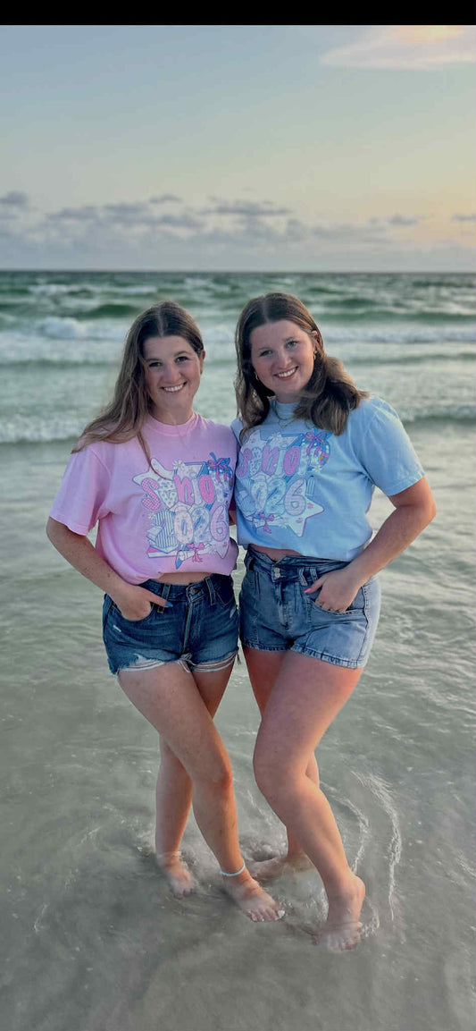 🎓 Preppy Senior 2026 Graphic Tee | Comfort Colors® | Class of 2026 Graduation Shirt | Girly Senior Shirt | Youth to Adult Sizes